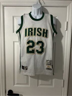 LeBron James St. Vincent St. Mary Irish #23 Basketball Jersey